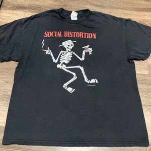 Vintage Social Distortion 1996 t-shirt
